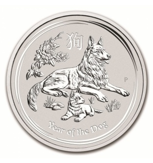Australian Lunar II dog 2 Oz 2018